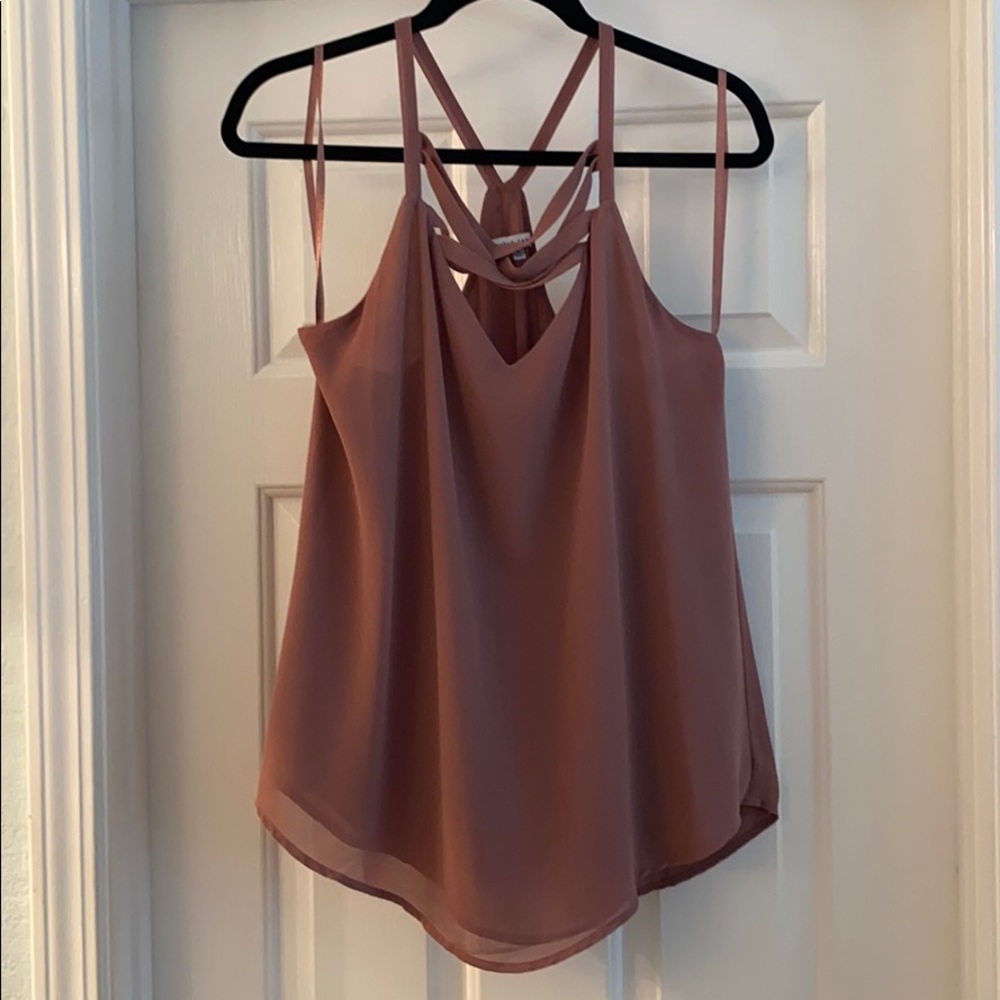 Purple tank